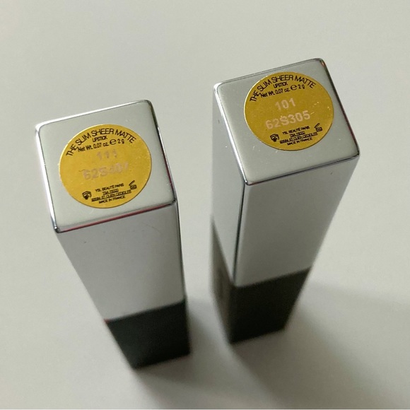 NWOB Yves Saint Laurent Slim Sheer Matte Lipstick Duo - Picture 4 of 4